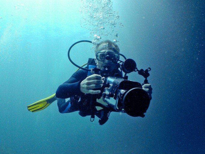 perfecte onderwater video