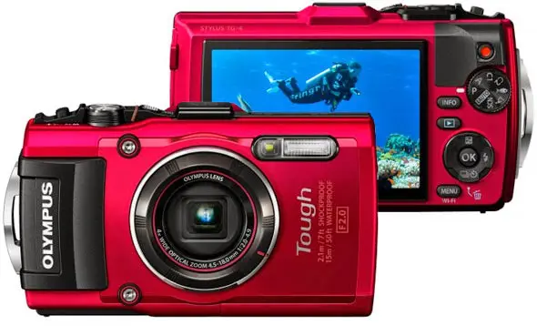Olympus tough TG-4 onderwater camera kopen