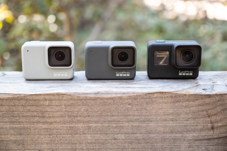 Vergelijking GoPro Hero 7 modellen
