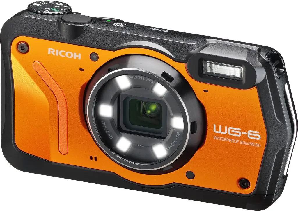 ricoh wg-6 actie camera onderwatercamera